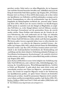 Image of the Page - 84 - in Pflegekräftemigration nach Österreich - Eine empirische Analyse