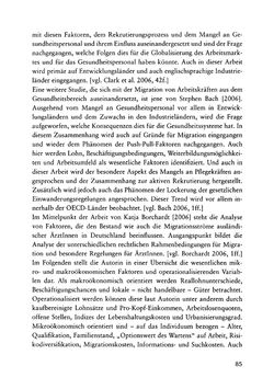 Image of the Page - 85 - in Pflegekräftemigration nach Österreich - Eine empirische Analyse