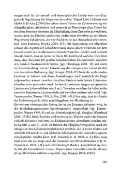 Image of the Page - 103 - in Pflegekräftemigration nach Österreich - Eine empirische Analyse