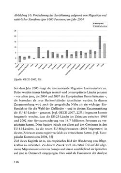 Image of the Page - 116 - in Pflegekräftemigration nach Österreich - Eine empirische Analyse