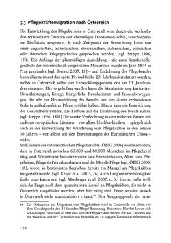Image of the Page - 128 - in Pflegekräftemigration nach Österreich - Eine empirische Analyse