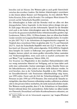 Image of the Page - 175 - in Pflegekräftemigration nach Österreich - Eine empirische Analyse