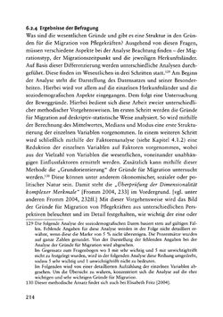 Bild der Seite - 214 - in Pflegekräftemigration nach Österreich - Eine empirische Analyse