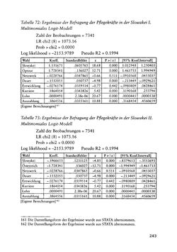 Image of the Page - 243 - in Pflegekräftemigration nach Österreich - Eine empirische Analyse