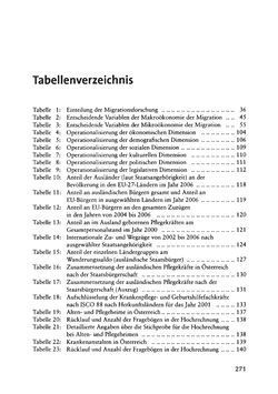 Bild der Seite - 271 - in Pflegekräftemigration nach Österreich - Eine empirische Analyse