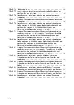 Bild der Seite - 274 - in Pflegekräftemigration nach Österreich - Eine empirische Analyse