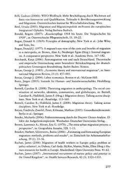 Bild der Seite - 277 - in Pflegekräftemigration nach Österreich - Eine empirische Analyse