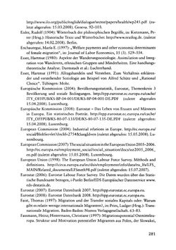Bild der Seite - 281 - in Pflegekräftemigration nach Österreich - Eine empirische Analyse