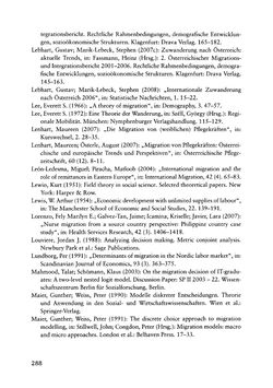 Image of the Page - 288 - in Pflegekräftemigration nach Österreich - Eine empirische Analyse