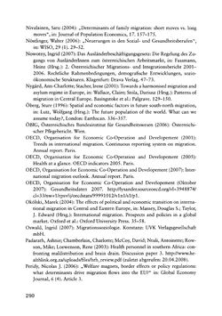 Image of the Page - 290 - in Pflegekräftemigration nach Österreich - Eine empirische Analyse