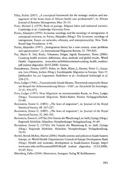 Image of the Page - 291 - in Pflegekräftemigration nach Österreich - Eine empirische Analyse