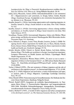 Image of the Page - 295 - in Pflegekräftemigration nach Österreich - Eine empirische Analyse