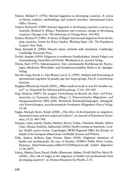 Image of the Page - 296 - in Pflegekräftemigration nach Österreich - Eine empirische Analyse