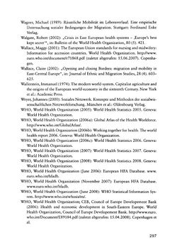Image of the Page - 297 - in Pflegekräftemigration nach Österreich - Eine empirische Analyse
