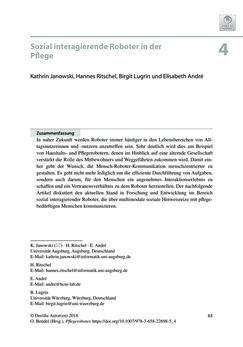 Bild der Seite - 63 - in Pflegeroboter