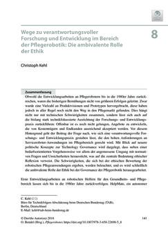 Image of the Page - 141 - in Pflegeroboter