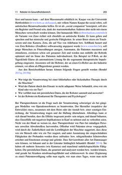 Bild der Seite - 203 - in Pflegeroboter