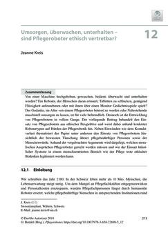 Bild der Seite - 213 - in Pflegeroboter