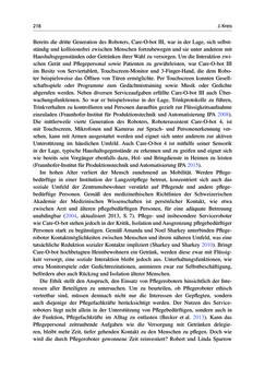 Bild der Seite - 218 - in Pflegeroboter