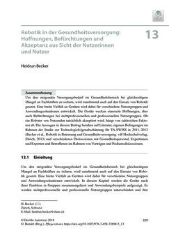 Bild der Seite - 229 - in Pflegeroboter