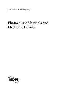 Bild der Seite - (000001) - in Photovoltaic Materials and Electronic Devices
