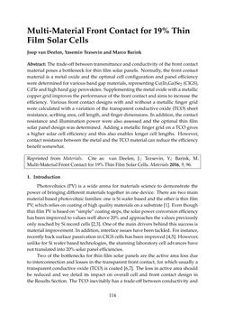 Bild der Seite - 114 - in Photovoltaic Materials and Electronic Devices