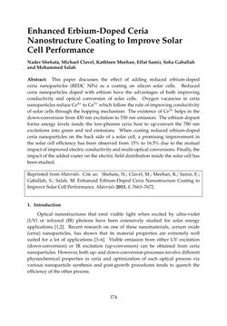 Bild der Seite - 174 - in Photovoltaic Materials and Electronic Devices