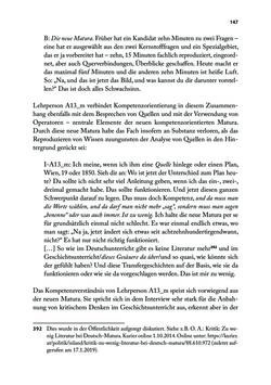 Image of the Page - 147 - in Von PISA nach Wien - Historische und politische Kompetenzen in der Unterrichtspraxis