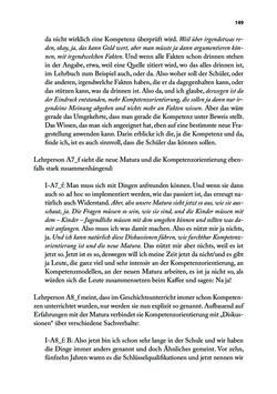 Image of the Page - 149 - in Von PISA nach Wien - Historische und politische Kompetenzen in der Unterrichtspraxis