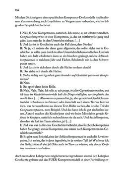 Bild der Seite - 156 - in Von PISA nach Wien - Historische und politische Kompetenzen in der Unterrichtspraxis