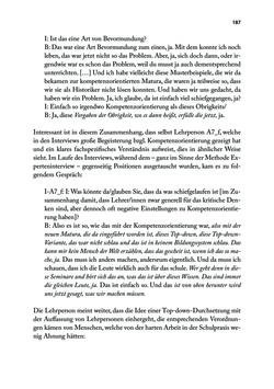 Image of the Page - 187 - in Von PISA nach Wien - Historische und politische Kompetenzen in der Unterrichtspraxis