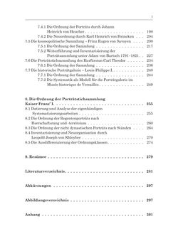 Bild der Seite - 7 - in Porträtgalerien auf Papier - Sammeln und Ordnen von druckgrafischen Porträts am Beispiel Kaiser Franz‘ I. von Österreich und anderer fürstlicher Sammler
