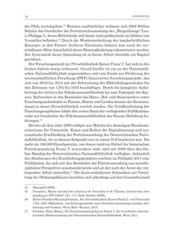 Image of the Page - 18 - in Porträtgalerien auf Papier - Sammeln und Ordnen von druckgrafischen Porträts am Beispiel Kaiser Franz‘ I. von Österreich und anderer fürstlicher Sammler