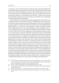 Image of the Page - 19 - in Porträtgalerien auf Papier - Sammeln und Ordnen von druckgrafischen Porträts am Beispiel Kaiser Franz‘ I. von Österreich und anderer fürstlicher Sammler