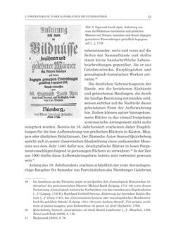 Image of the Page - 25 - in Porträtgalerien auf Papier - Sammeln und Ordnen von druckgrafischen Porträts am Beispiel Kaiser Franz‘ I. von Österreich und anderer fürstlicher Sammler