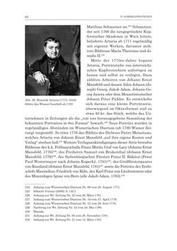 Bild der Seite - 82 - in Porträtgalerien auf Papier - Sammeln und Ordnen von druckgrafischen Porträts am Beispiel Kaiser Franz‘ I. von Österreich und anderer fürstlicher Sammler