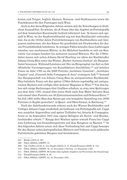 Bild der Seite - 91 - in Porträtgalerien auf Papier - Sammeln und Ordnen von druckgrafischen Porträts am Beispiel Kaiser Franz‘ I. von Österreich und anderer fürstlicher Sammler