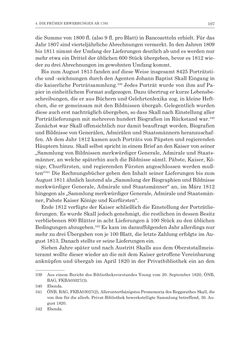 Bild der Seite - 107 - in Porträtgalerien auf Papier - Sammeln und Ordnen von druckgrafischen Porträts am Beispiel Kaiser Franz‘ I. von Österreich und anderer fürstlicher Sammler