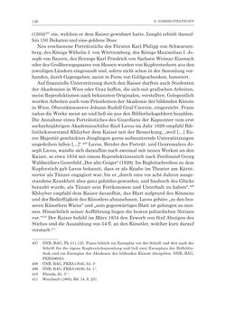 Image of the Page - 130 - in Porträtgalerien auf Papier - Sammeln und Ordnen von druckgrafischen Porträts am Beispiel Kaiser Franz‘ I. von Österreich und anderer fürstlicher Sammler