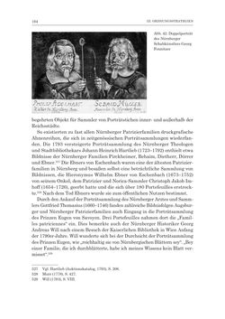 Bild der Seite - 164 - in Porträtgalerien auf Papier - Sammeln und Ordnen von druckgrafischen Porträts am Beispiel Kaiser Franz‘ I. von Österreich und anderer fürstlicher Sammler