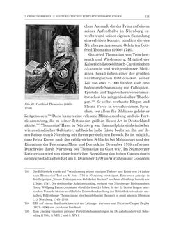 Image of the Page - 215 - in Porträtgalerien auf Papier - Sammeln und Ordnen von druckgrafischen Porträts am Beispiel Kaiser Franz‘ I. von Österreich und anderer fürstlicher Sammler