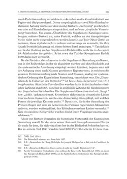Image of the Page - 233 - in Porträtgalerien auf Papier - Sammeln und Ordnen von druckgrafischen Porträts am Beispiel Kaiser Franz‘ I. von Österreich und anderer fürstlicher Sammler