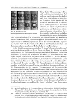 Image of the Page - 265 - in Porträtgalerien auf Papier - Sammeln und Ordnen von druckgrafischen Porträts am Beispiel Kaiser Franz‘ I. von Österreich und anderer fürstlicher Sammler