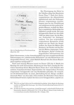 Image of the Page - 273 - in Porträtgalerien auf Papier - Sammeln und Ordnen von druckgrafischen Porträts am Beispiel Kaiser Franz‘ I. von Österreich und anderer fürstlicher Sammler