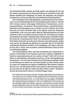Bild der Seite - 22 - in Der Zweite Weltkrieg in postsozialistischen Gedenkmuseen - Geschichtspolitik zwischen der ‚Anrufung Europas‘ und dem Fokus auf ‚unser‘ Leid