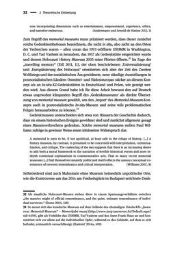 Bild der Seite - 32 - in Der Zweite Weltkrieg in postsozialistischen Gedenkmuseen - Geschichtspolitik zwischen der ‚Anrufung Europas‘ und dem Fokus auf ‚unser‘ Leid