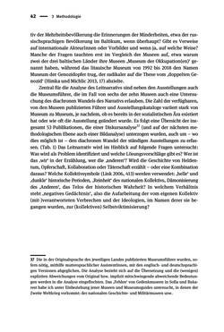 Bild der Seite - 42 - in Der Zweite Weltkrieg in postsozialistischen Gedenkmuseen - Geschichtspolitik zwischen der ‚Anrufung Europas‘ und dem Fokus auf ‚unser‘ Leid