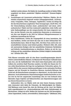 Bild der Seite - 47 - in Der Zweite Weltkrieg in postsozialistischen Gedenkmuseen - Geschichtspolitik zwischen der ‚Anrufung Europas‘ und dem Fokus auf ‚unser‘ Leid