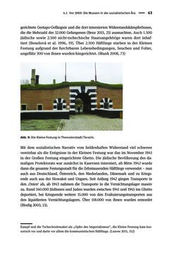 Image of the Page - 63 - in Der Zweite Weltkrieg in postsozialistischen Gedenkmuseen - Geschichtspolitik zwischen der ‚Anrufung Europas‘ und dem Fokus auf ‚unser‘ Leid