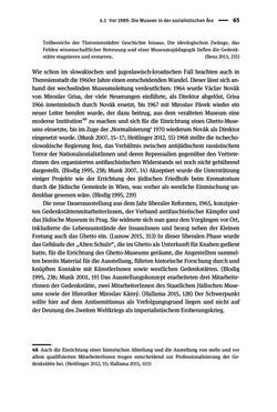 Image of the Page - 65 - in Der Zweite Weltkrieg in postsozialistischen Gedenkmuseen - Geschichtspolitik zwischen der ‚Anrufung Europas‘ und dem Fokus auf ‚unser‘ Leid